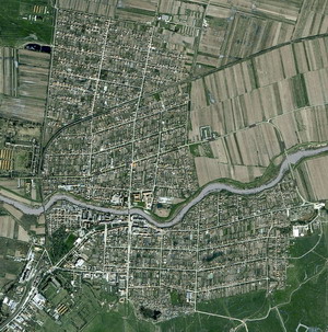 Harta Ineu, imagini din satelit